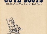 Cute Boots "This Here's the View rom my Back Porch" cover