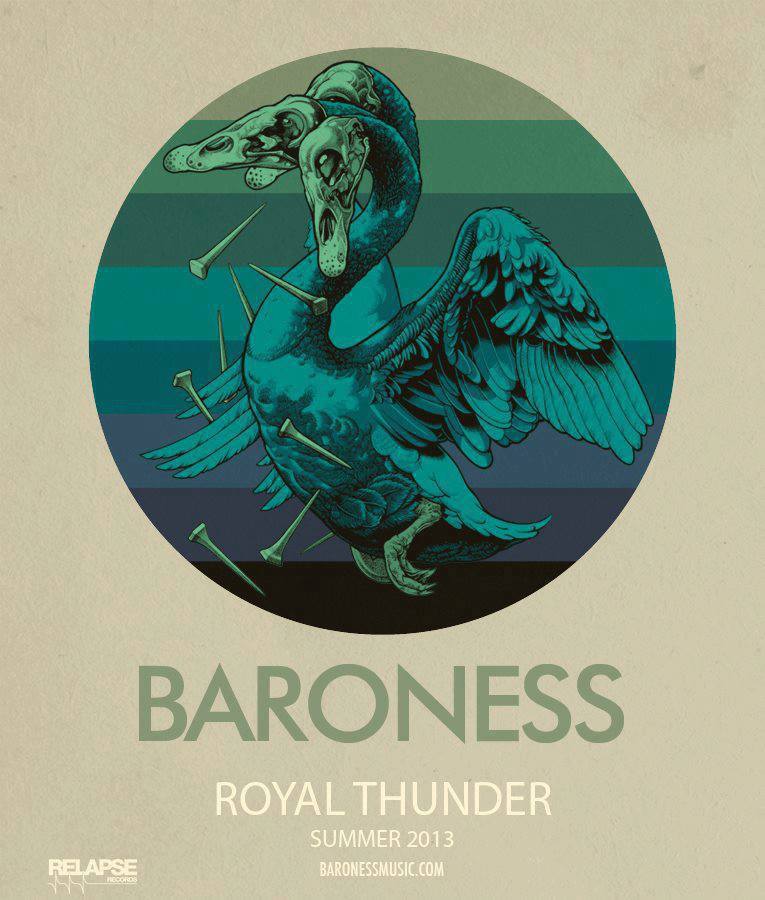 [flyer] baroness and royal thunder euro tour