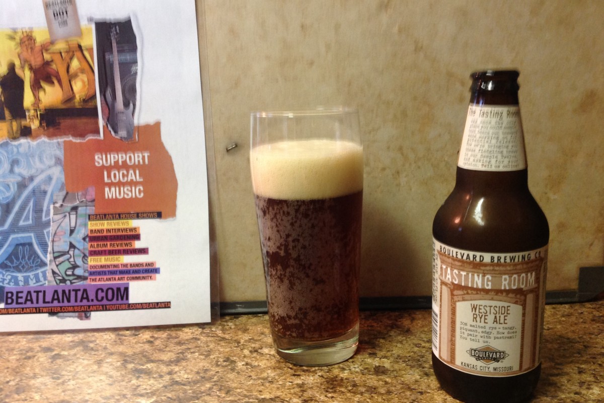 Beer Review: Westside Rye Ale from Boulevard Brewing Company (Kansas City, MO)