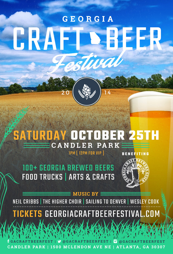 [flyer] Ga craft beer fest candler park 2014