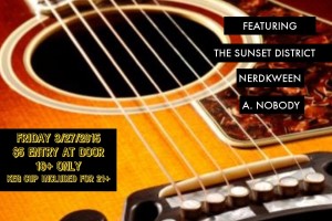 LIVE VIDEO :: A. Nobody at the Beatlanta House on Fri 3/27/15 for a beatlanta acoustic charity house show…