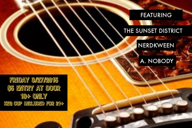 A BEATLANTA HOUSE SHOW: The Charity Unplugged Series w/ The Sunset District + Nerdkween + A. Nobody