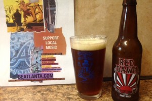 BEER REVIEW :: #beerAtlanta :: Red Dawn Amber Wheat Ale from Carson’s Brewery (IN)