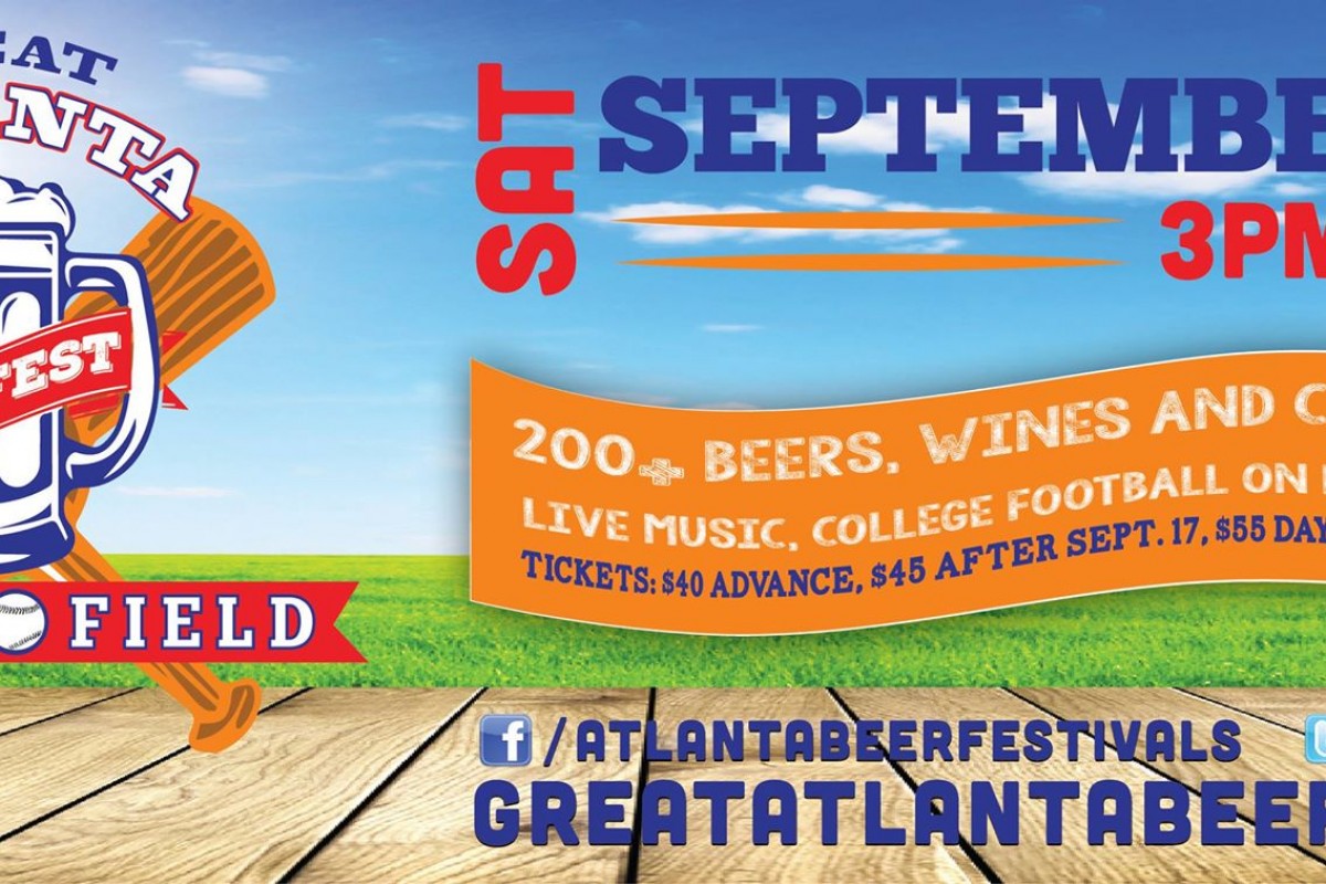 BEER FESTIVAL :: The Great Atlanta Beer Festival 2015 :: Saturday, Sept 26th 2015 :: #beerAtlanta