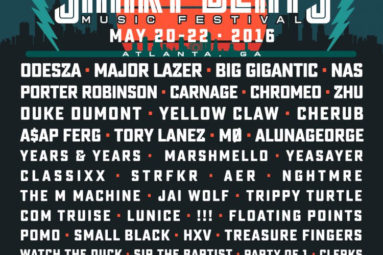 FESTIVAL :: 1st Annual Shaky Beats Festival :: May 20th-22nd at Centennial Olympic Park in Atlanta, GA