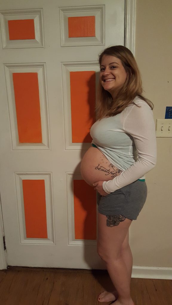 30-weeks-belly