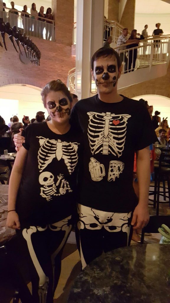 Our Halloween Costume - we went to Fernbank Museum for Halloween. 