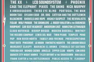 SHAKY KNEES 2017 :: LINEUP OUT NOW!  The XX, LCD Soundsystem, Pixies and More