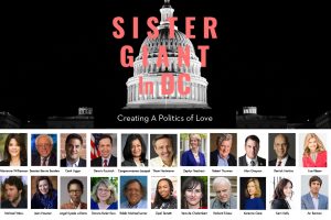 TAKE ACTION :: SISTER GIANT – Feb 2-4 in Washington DC – “Creating a Politics of Love”  :: Keynote Speaker Bernie Sanders