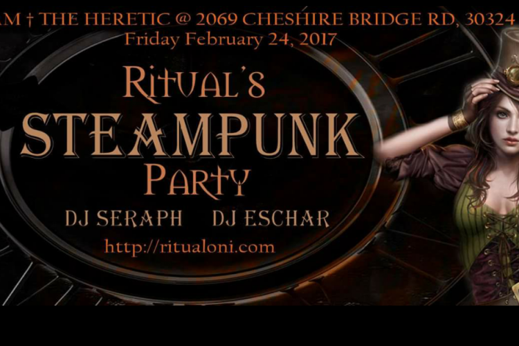 STEAMPUNK PARTY AT THE HERETIC – RSVP and DETAILS – FRI 2/24/17