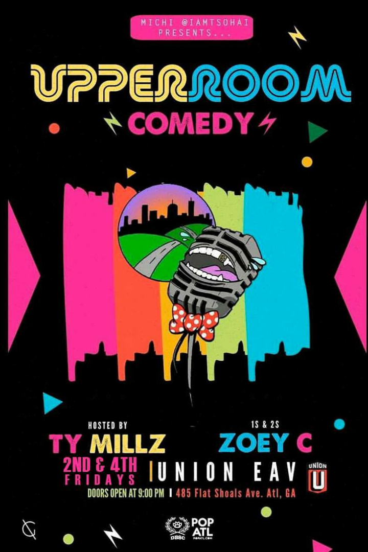 COMEDY :: new Comedy Night at Union EAV – every 2nd and 4th Friday