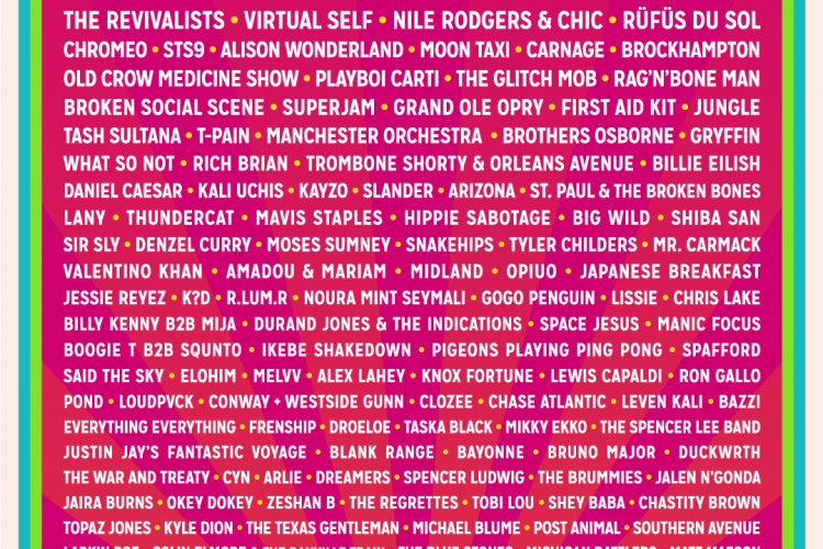 Bonnaroo 2018 Lineup Out Now! Eminem, Muse, The Killers, Bon Iver and more…