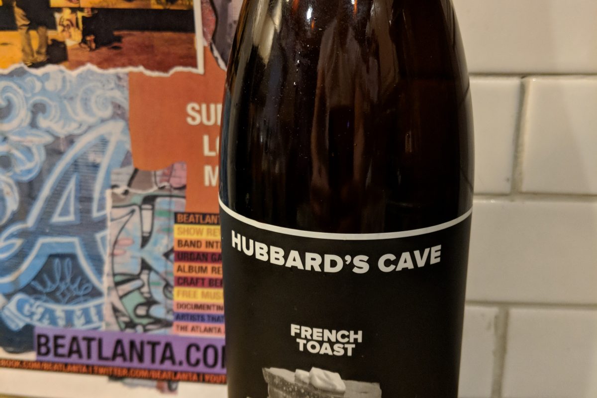 #beerAtlanta :: Hubbard’s Cave Brewery – French Toast