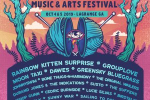 Inaugural Rockweave Festival in LaGrange, GA – 10/4 and 10/5 – Rainbow Kitten Surprise, Grouplove, Moon Taxi, Bone Thugs N Harmony, Dawes and many more