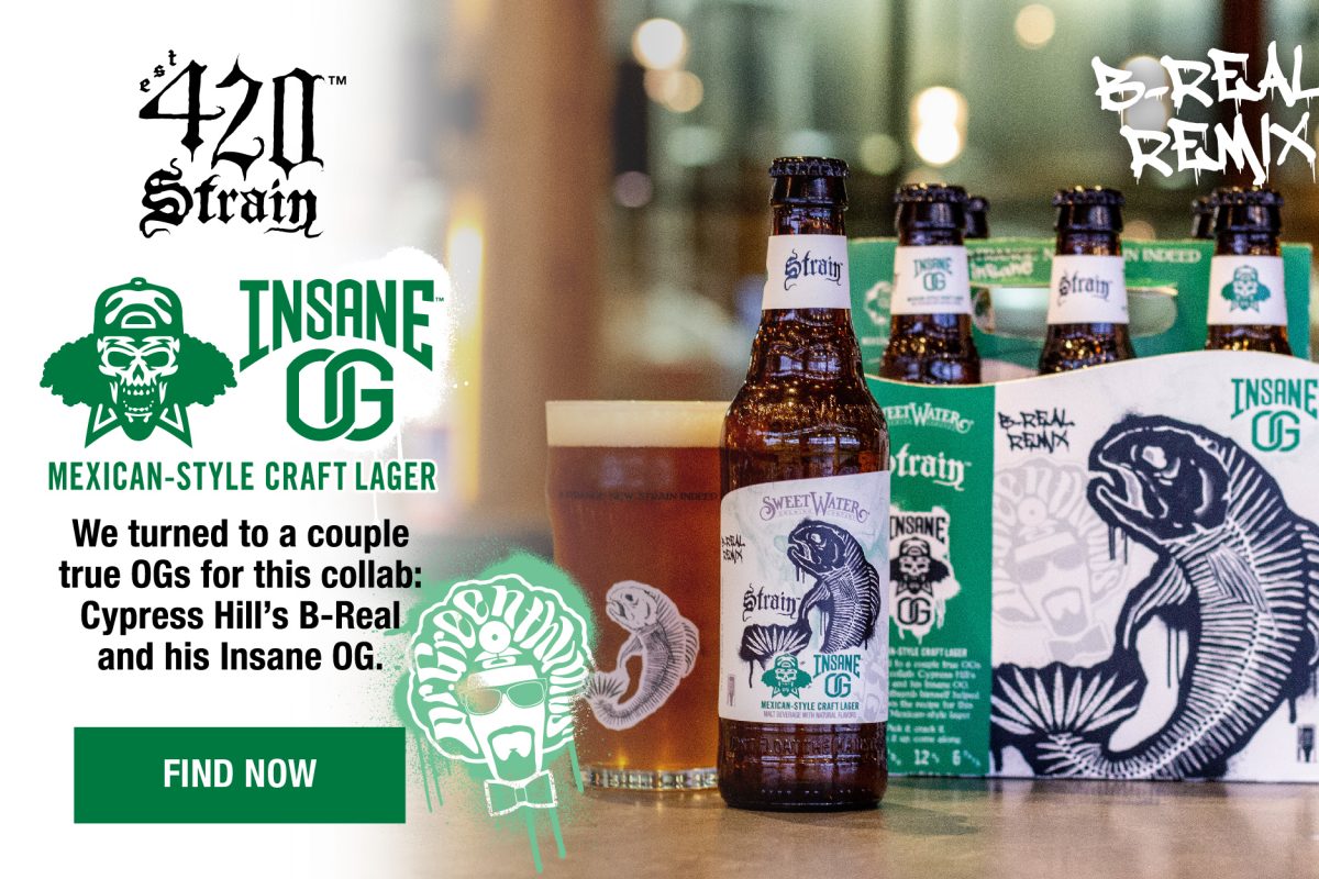 #beerAtlanta :: new Beer from Sweetwater Brewery: ‘Insane OG’ – a collaboration with Cyprus Hill’s B-Real
