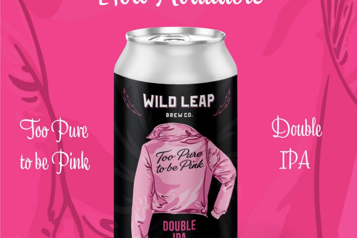 #beerAtlanta :: “Too Pure To Be Pink” Double IPA from Wildleap Brewery :: celebrating National Women’s Day 2020