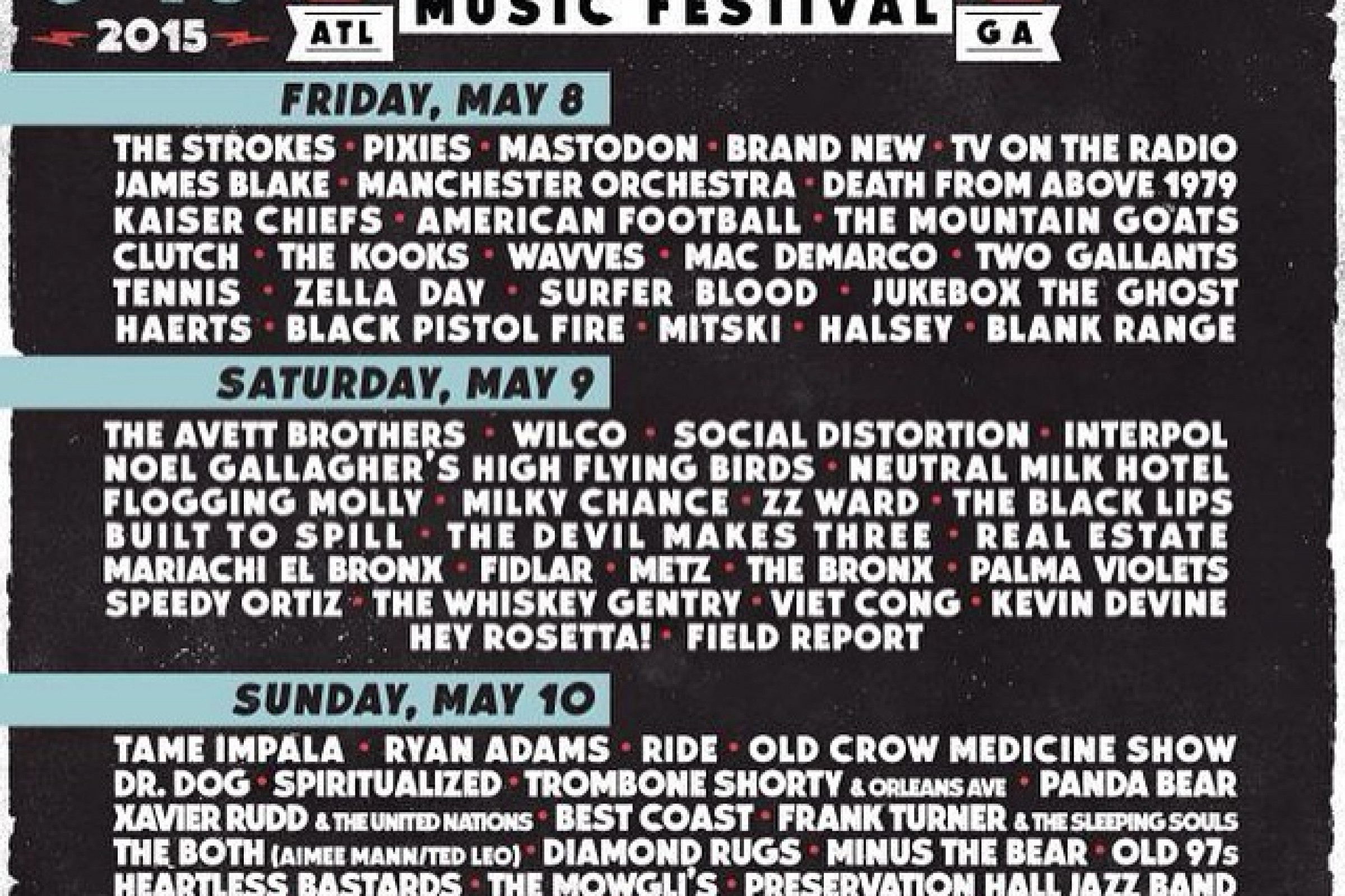 Shaky Knees Music Festival 2021 & 2022 dates announced! - beatlanta.com